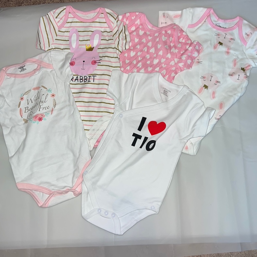 Little Treasure and others onesies bundle